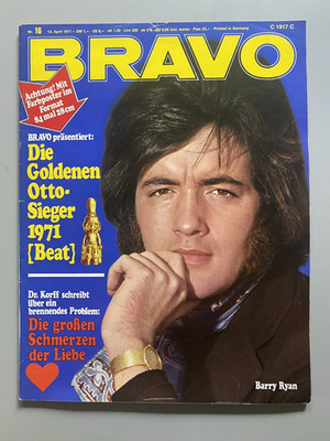 BRAVO NR. 16 1971  / BARRY RYAN / CREEDENCE CLEARWATER REVIVAL / CHRISTIE / CCR