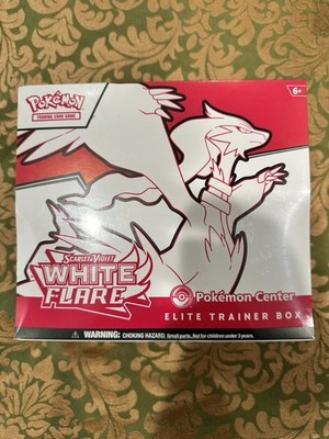 Pokemon White Flare Pokemon Center PC ETB Elite Trainer Box SEALED NEW