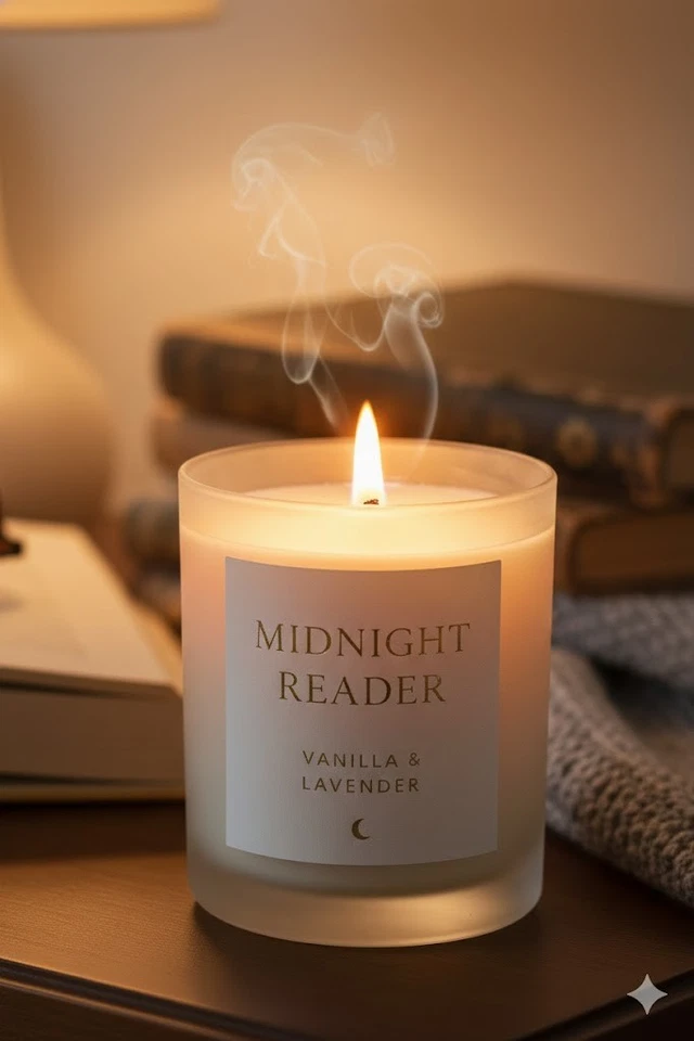 Midnight Reader - Homemade Soy Candle - 8 Oz - Image 2 of 4