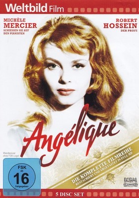 ANGELIQUE - 5 DVD - DIE KOMPLETTE FILMREIHE IN FULL HD