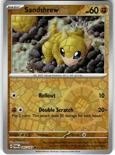Sandshrew Reverse Holo Common SV06: Twilight Masquerade 097/167 LP