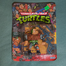 Teenage Mutant Ninja Turtles NIP 1989 Playmates TMNT General Traag