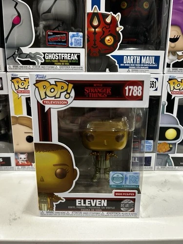 Funko Pop Stranger Things Eleven Metallic Limited Edition Vinyl Figure #1788