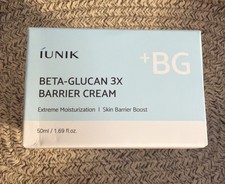 iUNIK BETA-GLUCAN 3X BARRIER CREAM 50ML NIB S...