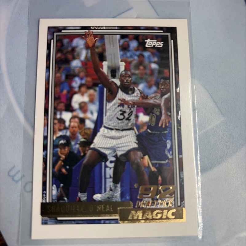1992-93 Topps Gold Shaquille O'Neal Rookie #362 