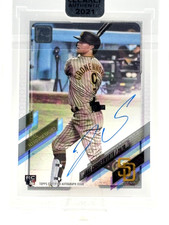 Jake Cronenworth - (RC) Auto - 2021 Topps Clearly Authentic - Padres, #CAA-JCR