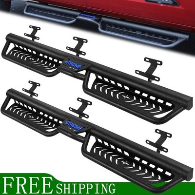 FIT 15-26 FORD F150 Super Crew Cab Drop Step 5.5'' Two Stairs Running Boards