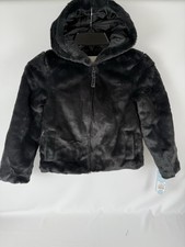 Cat Jack Toddler Girl Black Coat /45L93L Size L 10/12