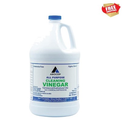 All-Purpose White Vinegar Cleaning Solution, 1 Gallon, Multi-Surface Cleaner ...