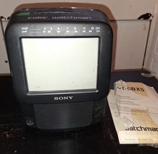 Sony FDT-5BX5 Color Watchman 5" Tested READ NO PLUG PARTS ONLY