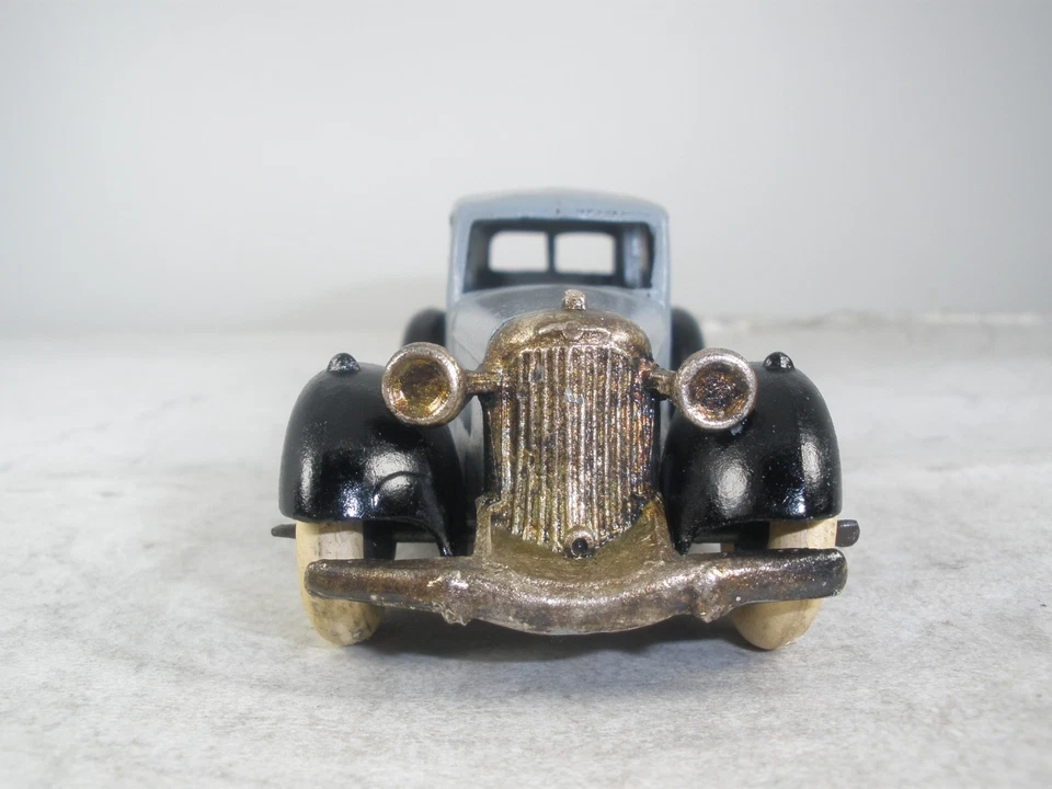 Ambulancia Bentley England Dinky Toys de preguerra 1935 #30f MUY ESCASA COMPLETA Foto 2 de 4