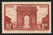 n°258, Arc de Triomphe 1929, neuf ** sans charnière - SUPERBE