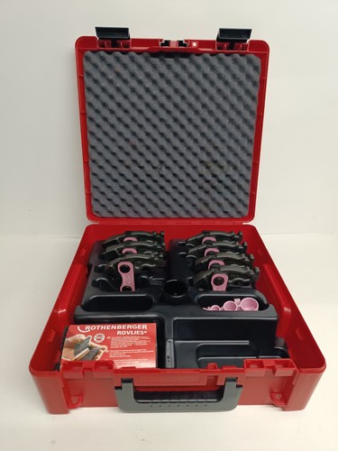 Rothenberger ROMAX Compact III MaxiPro Set B Standard Jaw Set LikeNew - Afbeelding 7 van 13