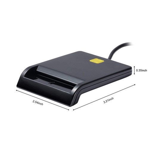 USB Smart Card Reader For Bank Card IC/ID EMV card Reader High Quality - Picture 3 of 9