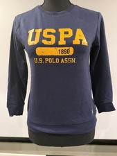 U.S. Polo Assn.- Boys Size M 8 - Navy Blue Sweatshirt- NEW- No Tags