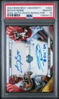 2024 BOWMAN BEST UNIVERSITY DUAL AUTO WHITE CARSON BECK/TREVOR ETIENNE /5 PSA 10