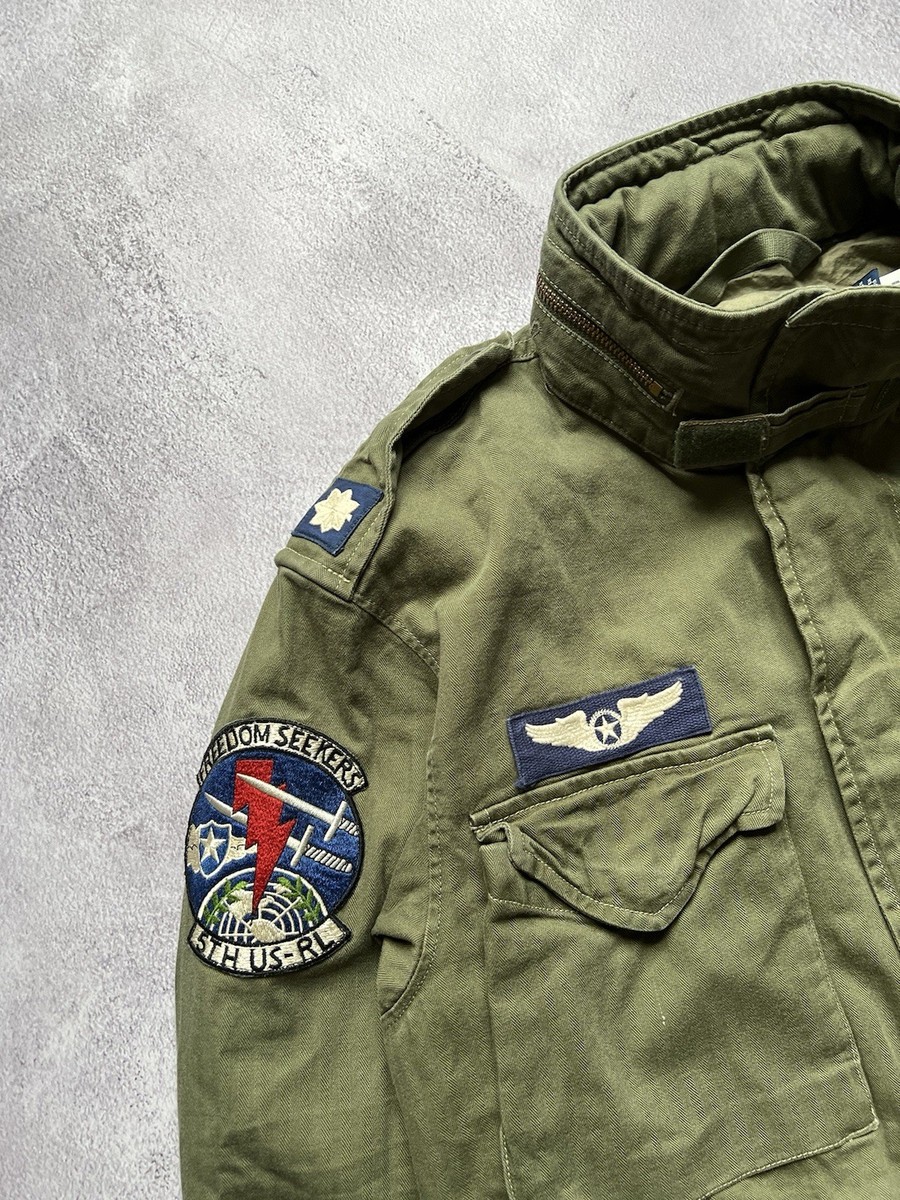 POLO Ralph Lauren U.S. Army M-65 The Iconic Field Jacket Size M | eBay