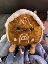 FAO Schwarz Gingerbread House Plush LED light Up Retired EUC