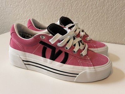 Vans Old Skool Stacked Sneakers   Hot Pink Suede, Women s 7.5   New With Tags