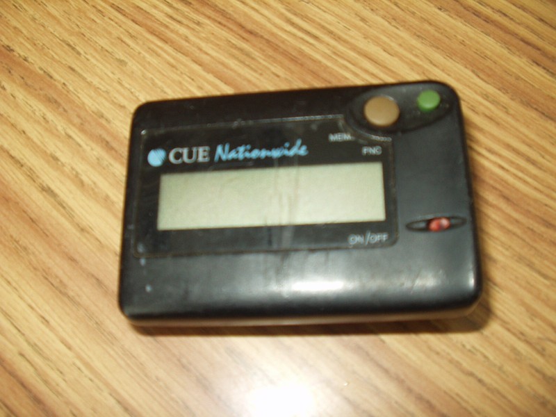 CUE Nationwide Nokia FM 200 Pager Beeper Vintage Rare Collectors
