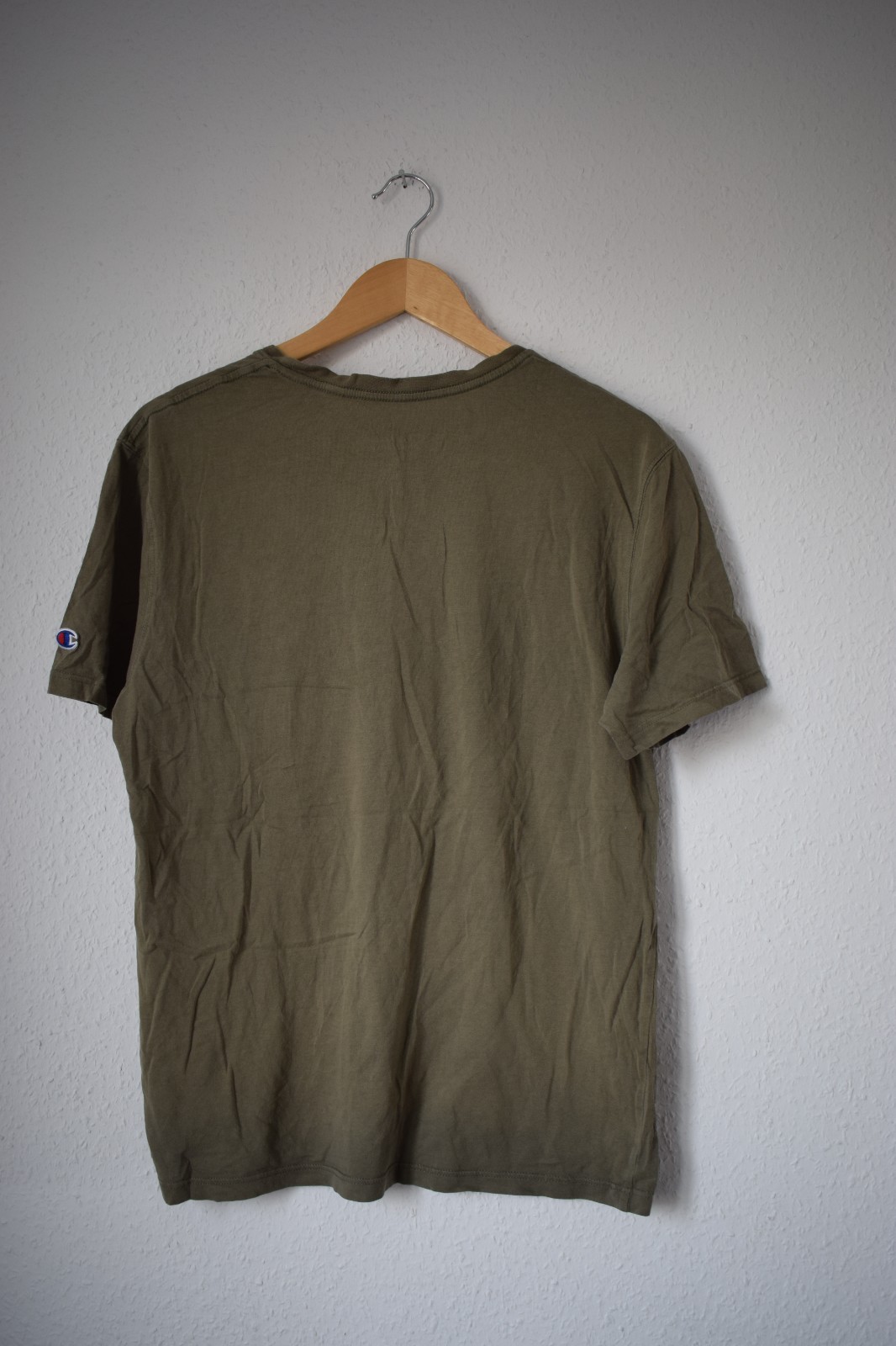 Champion Authentic Athleticwear Men's T-Shirt - Olive Green image 3