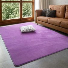 Extra Large Rugs Short Pile Soft Fluffy Anti-Slip Mat Living Room Bedroom Carpet
