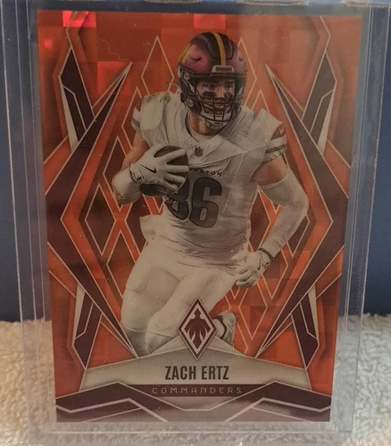 2025 Panini Phoenix Football Orange Pandora Zach Ertz #32