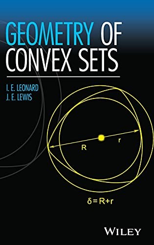 Geometry of Convex Sets, Leonard, Lewis New 9781119022664 Fast Free Shipping^+