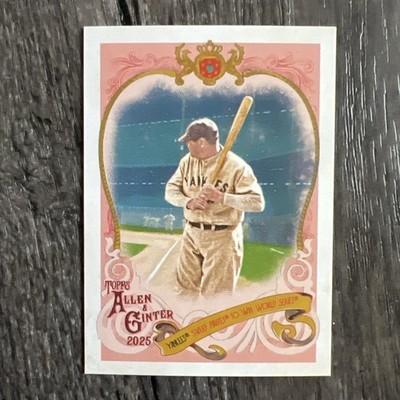 Topps Allen & Ginter 2025 #SV-40 Babe Ruth MLB New York Yankees