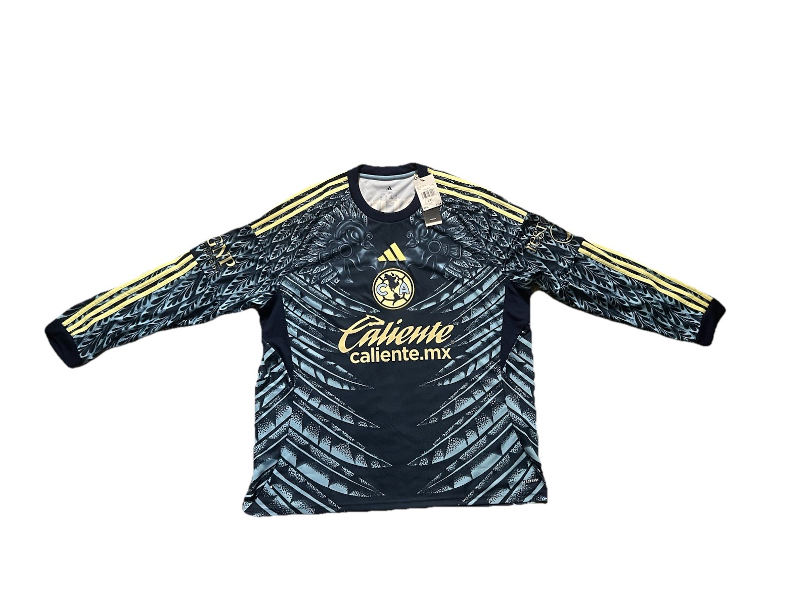 Adidas Club America 25/26 LS Away Jersey Navy JN8637 Mens Size 2xl