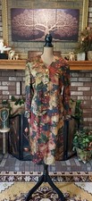 Vintage Doncaster 100 Woven Silk 3-Piece Skirt Suit Sz 8 Jacket Blouse Skirt