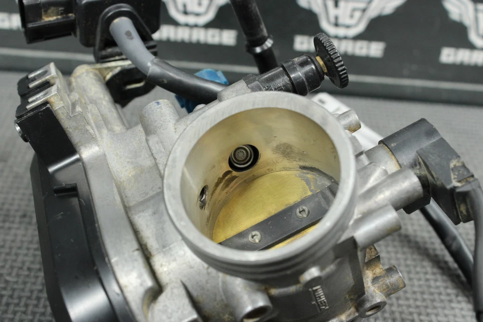 2011 09-11 KAWASAKI KX450F OEM KEIHIN MAIN FUEL INJECTOR THROTTLE BODY BODIES - Image 4 of 4