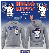 Dodgers Hello Kitty MEDIUM Sweatshirt Hoodie SGA 4/13 Give Away Baseball Sanrio