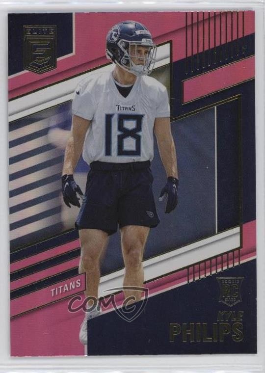 2022 Panini Donruss Elite Rookies Pink Kyle Philips #170 Rookie RC 2u3