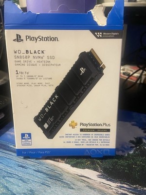 New Sealed Western Digital WD_BLACK 1TB SN850P NVMe SSD for PS5