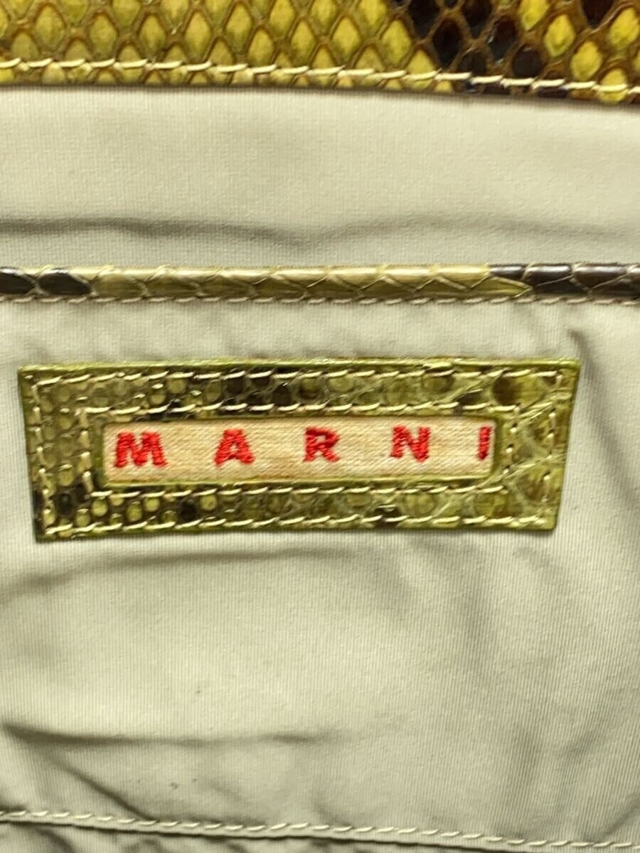 MARNI   Shoulder bag   Python print   Leather   B… - image 5