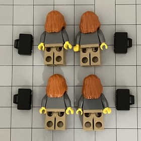 LEGO CITY: Flatbed Truck (60017) Lot Of 4 Minifig Minifigures D2 51