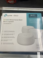 TP-Link Deco BE4800 Dual-Band Wi-Fi 7 Next-Generation AI-Driven Home Mesh