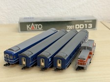 N scale Kato Japanese Diesel Engine DD13 B-B Blue train 4 Cars Tomix MicroAce