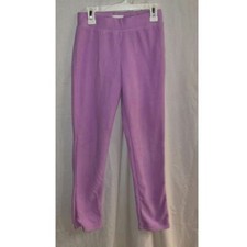 Kids Purple Fleece Pants Size Large 10/12