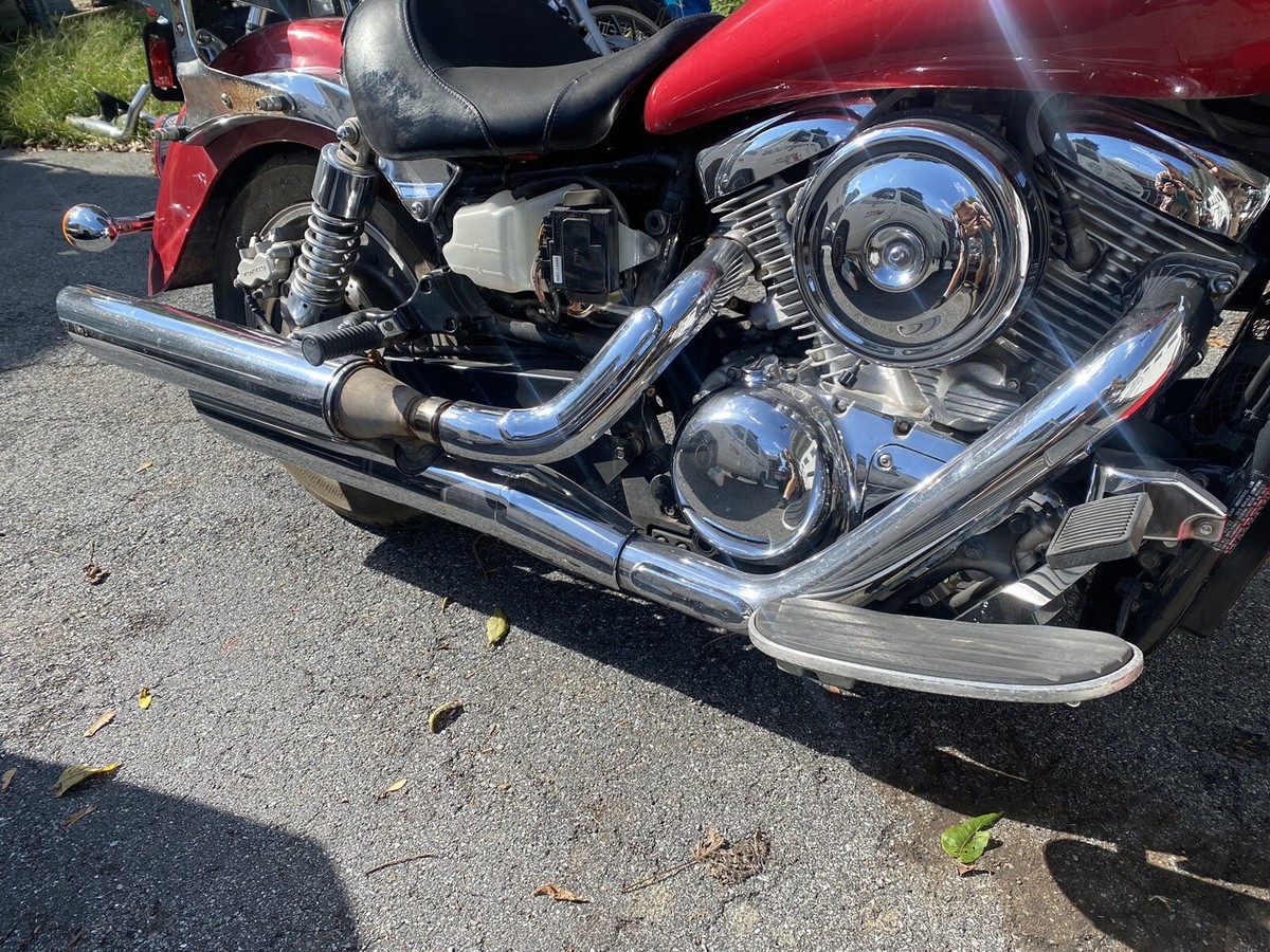 うっくん 2003 03 Kawasaki VN1600 Vulcan 1600 Classic Exhaust Pipe