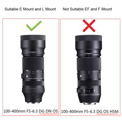 Collare Treppiede IShoot Per Sigma 105mm F/1.4 E 100-400mm DG DN - In Alluminio, Con Piastra Arca-Swiss