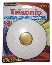 Double Sided Mounting Tape 1 inch wide Heavy Duty Adhesive Tape Picture Hanging