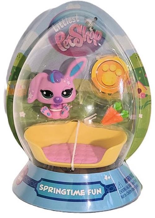 SPRINGTIME FUN Littlest Pet Shop S3 LPS G7 #49 Pink Bunny Rabbit