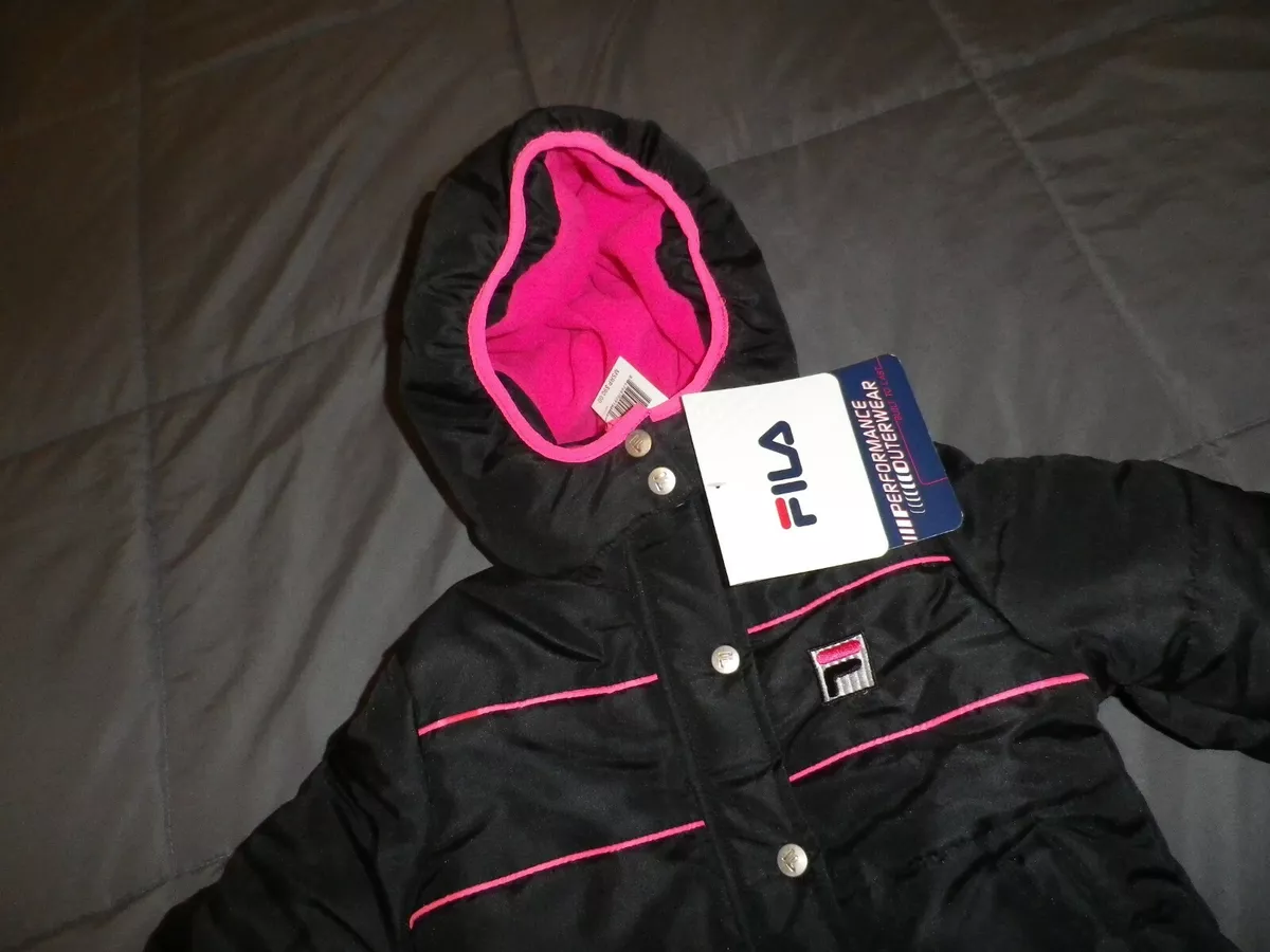 Girls best sale fila coat