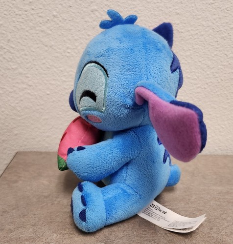 Disney Lilo & Stitch Just Play ~ Stitch Small 6" Plush With Watermelon - Picture 4 of 6