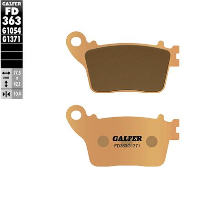 Galfer Sintered Brake Pads for KAWASAKI ZX 10R ZX-6R | eBay Galfer Sintered Brake Pads for KAWASAKI ZX 10R ZX-6R | eBay