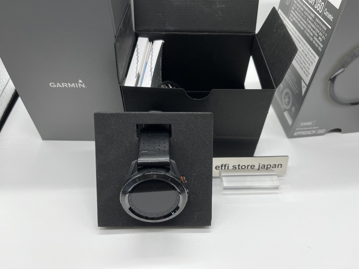 GARMIN APPROACH S60 Premium ceramic model leather belt GPS Golf