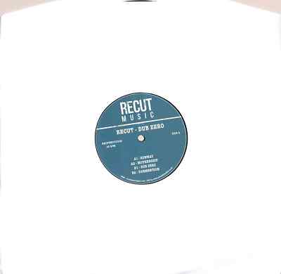 Recut / DUB ZERO / Recut Music / RECUTMUSIC002 / 12 Inch