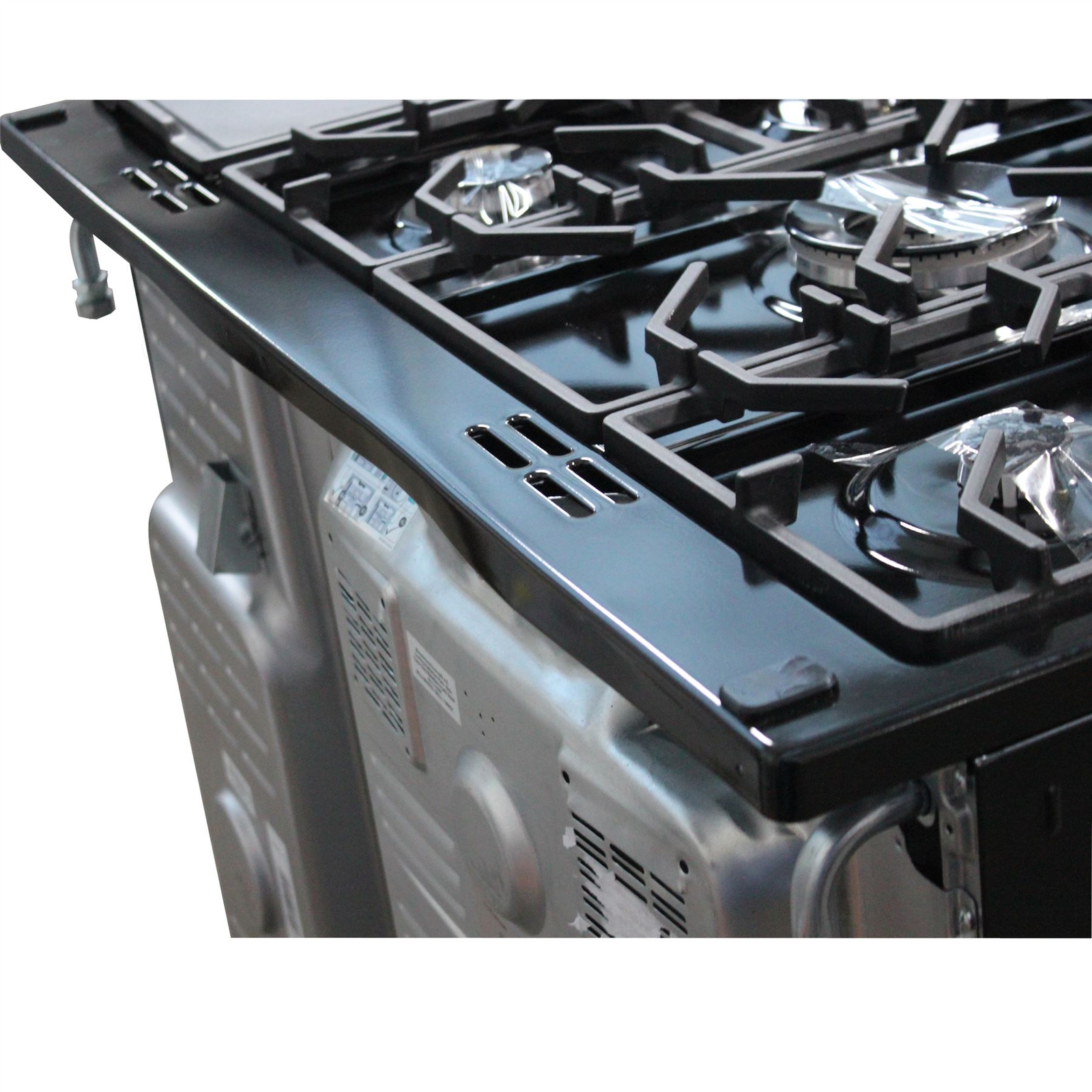 Leisure PR100F530K Dual Fuel Range Cooker 3 Ovens 100 cm Black Graded